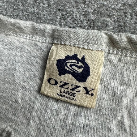 Men's Ozzy Surfwear Graphic Tank Top Shirt Size Large Y2K Vintage 1990s USA Made - Picture 3 of 5